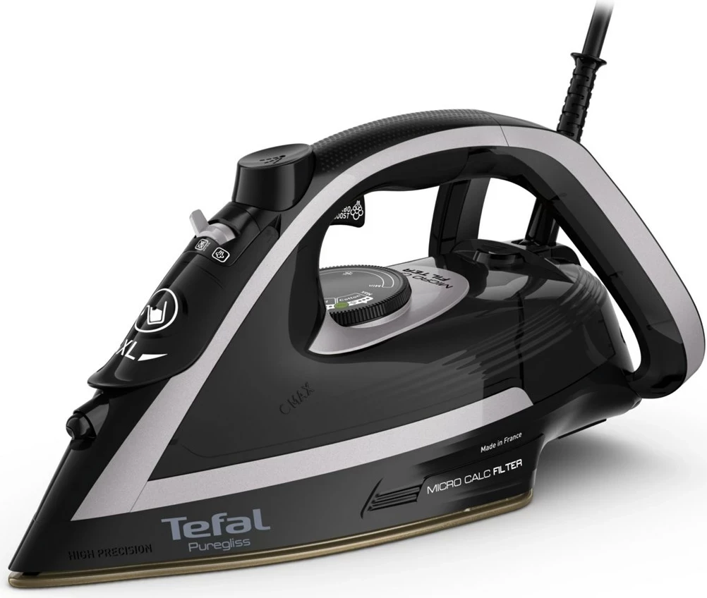 Hekur Tefal Puregliss FV8062E0, 3000 W, i zi