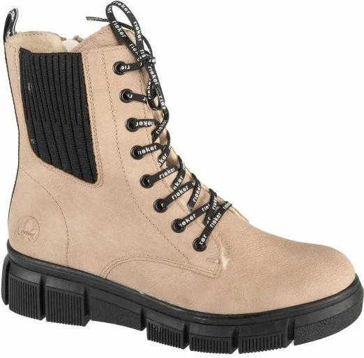 Çizme Rieker femra, bezhë