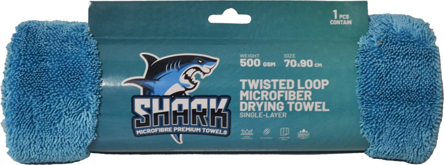 Shark Lecka Mikrofiber Per terje 500 GSM 70x90 4359
