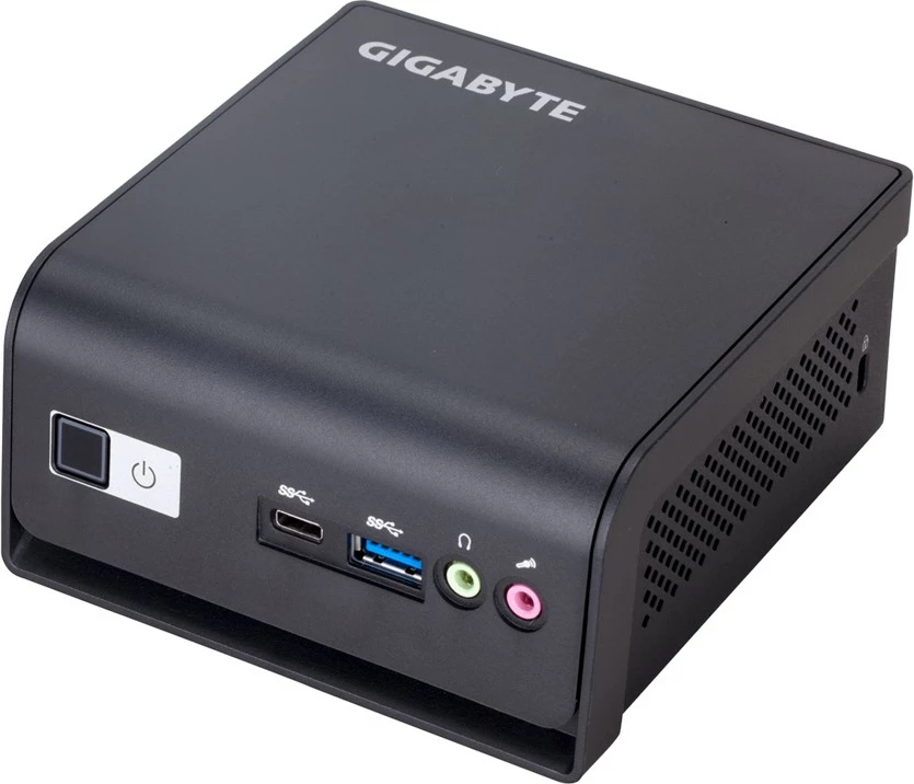 Kasë Gigabyte BRIX GB-BMCE-4500C, Celeron N4500, mini PC, e zezë