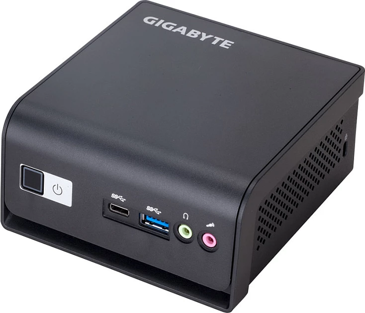 Kasë Gigabyte BRIX GB-BMCE-4500C, Celeron N4500, mini PC, e zezë