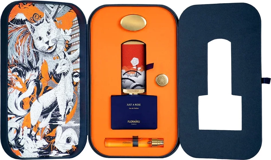 Eau de Parfum unisex FLORAIKU Just A Rose, 50ml + 10ml