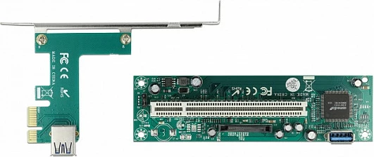 Riser kartë DeLOCK, PCIe x1 në PCI 32-bit, kabllo 60 cm