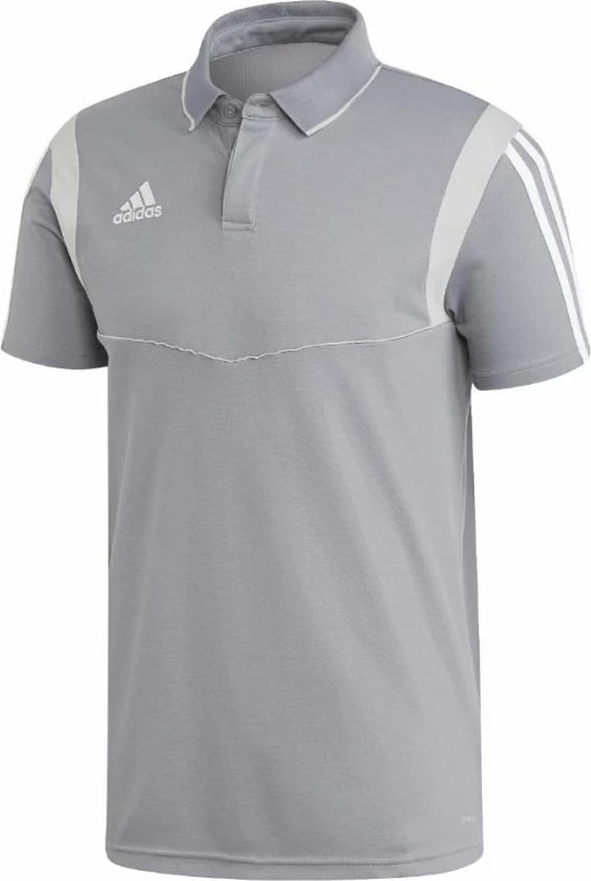 Fanellë polo për meshkuj adidas, gri