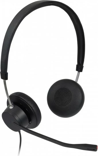 Kufje Plusonic X140 Dual me kabllo, ngjyrë e zezë