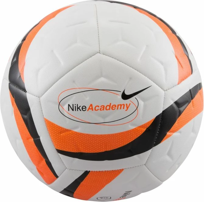 Top futbolli Nike unisex, i bardhë-portokalli [Madhësia: 3]