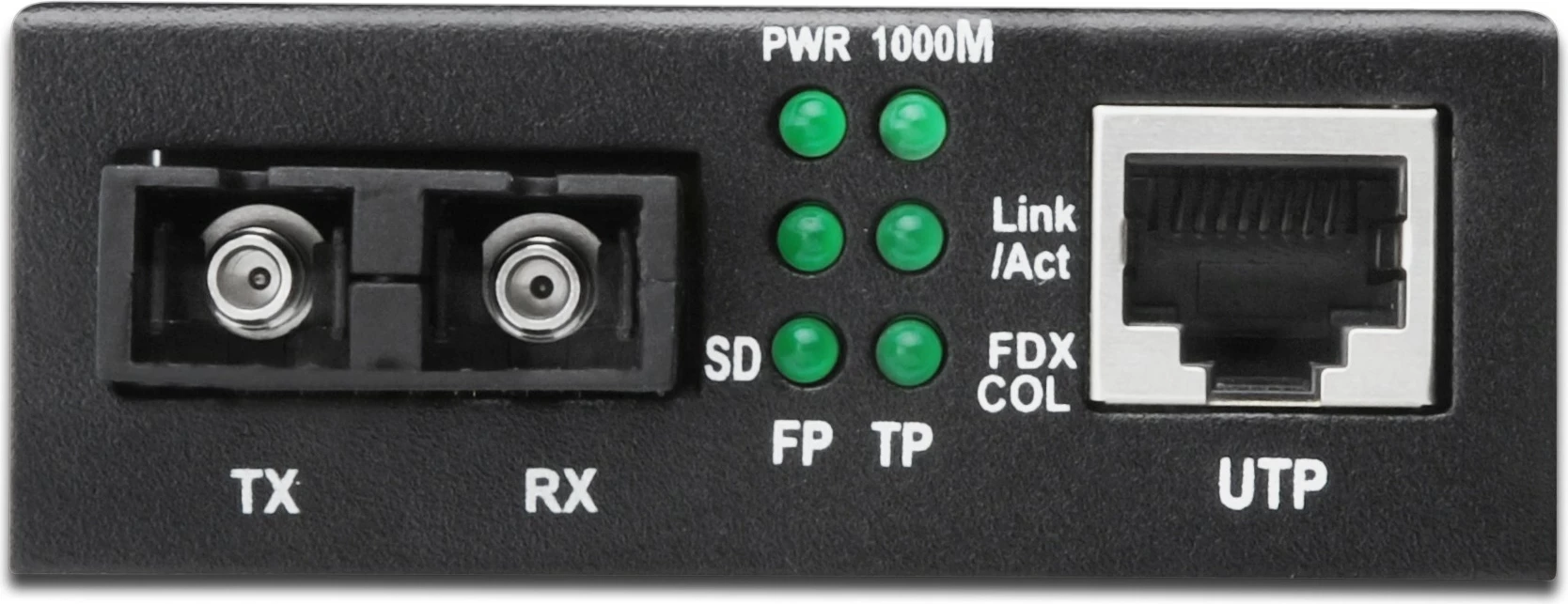 Media konvertues Digitus DN-82120-1, Gigabit, SC Multimode, 500m, i zi