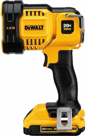 Llambë pune pa kabllo DeWalt DCL043-XJ 1000 lm 18V XR Li-Ion LED IP54, verdhë/zezë, pa bateri/pa karikues