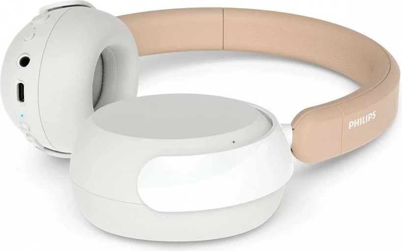 Kufje pa tela për fëmijë, Philips TAK5500AL/00, ANC, Bluetooth 5.4, 60 orë, mikrofon, palosëse, amber