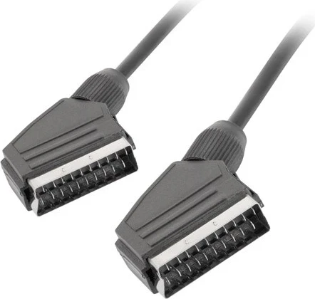 Kabllo Lanberg euro-euro 1.8m, e zezë