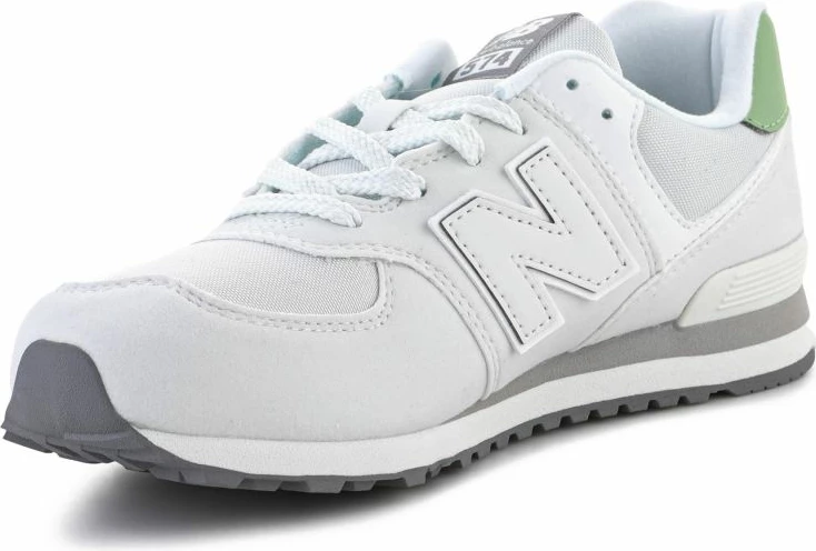 Atlete për fëmijë New Balance Jr GC574MW1, të bardha [Madhësia: 35.5]