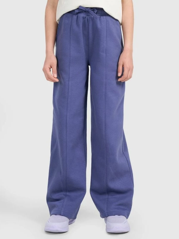 Pantallona sportive për vajza 4F, të gjëra