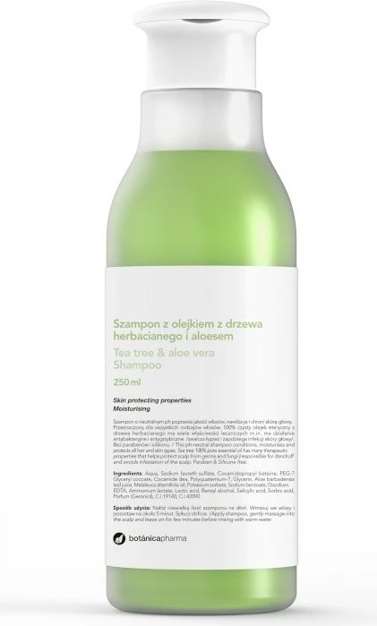 Shampon për femra Botanicapharma Tea Tree & Aloe Vera, 250ml