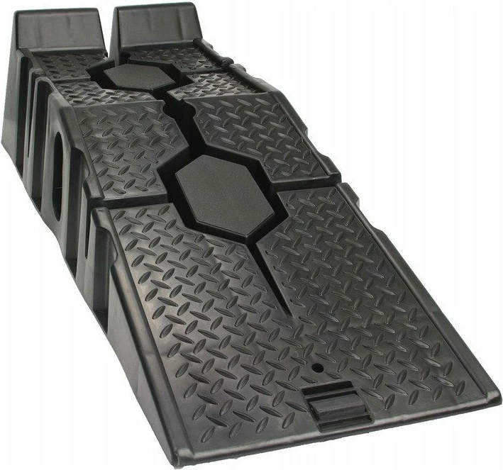 Rampa për veturë Geko 2 t 90x33 cm, zezë, set 2 copë
