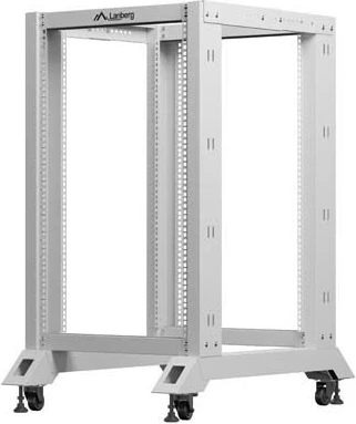 Kasë rack LANBERG Open Rack 18U 600x800mm, e hapur, gri