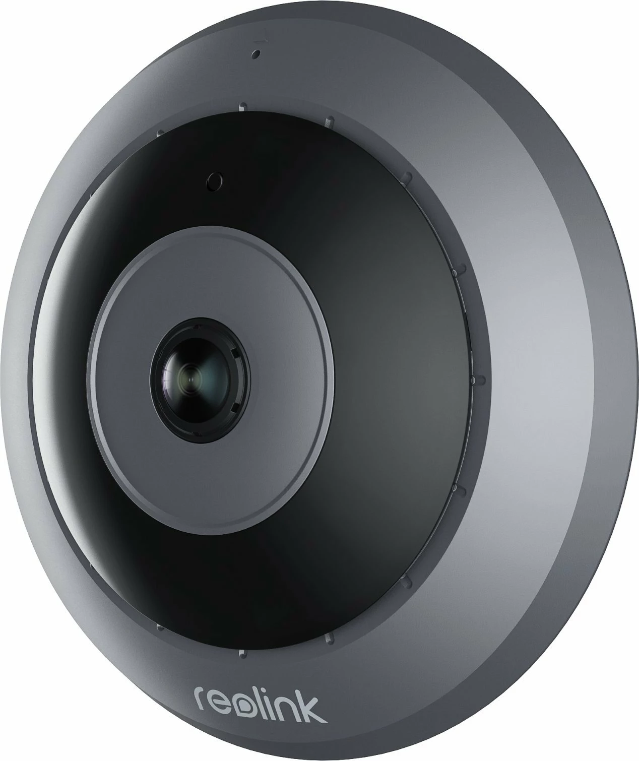 Kamerë IP Reolink P520 Fisheye 360°, 6MP, PoE, H.265, MicroSD max 256GB, gri/zezë