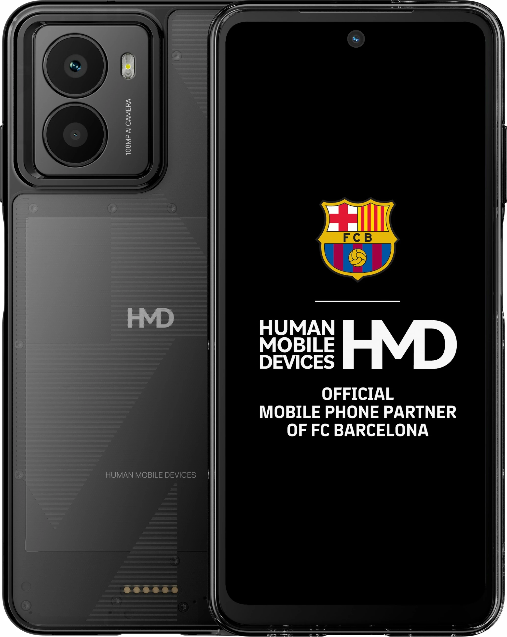 Celular Nokia HMD Fusion, 5G, 8GB/256GB, 6.56", 108MP/50MP, 5000 mAh, Noir