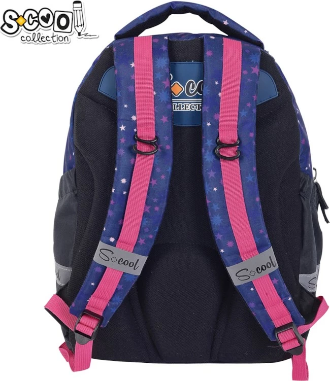 Osh Cante Anatomike Light 41X28X17Cm Urban Black Purple Sc3358