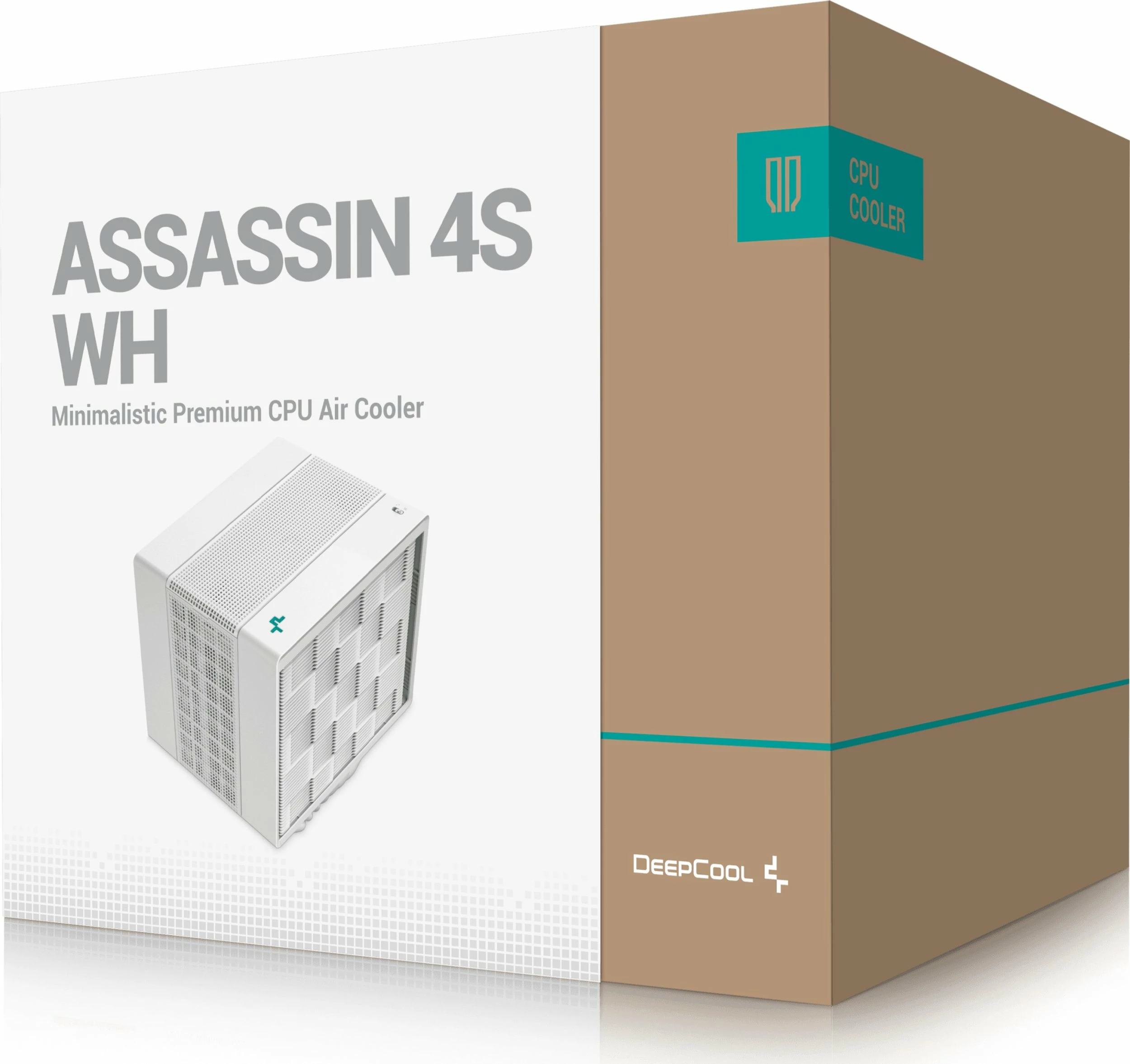 Ftohës CPU Deepcool Assassin 4S WH R-ASN4S-WHGPMN-G, 140mm, 280W TDP, i bardhë