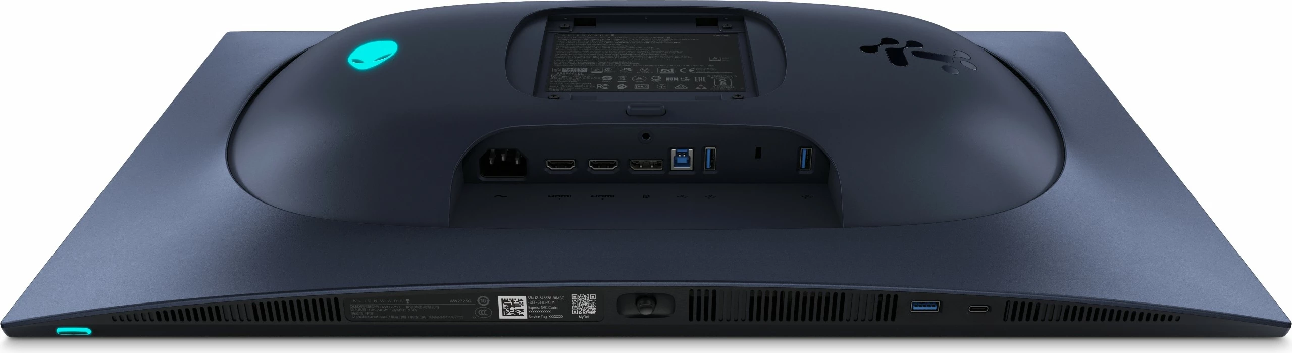 Monitor gaming DELL Alienware AW2725Q, 27",  240HZ, 4K Ultra HD