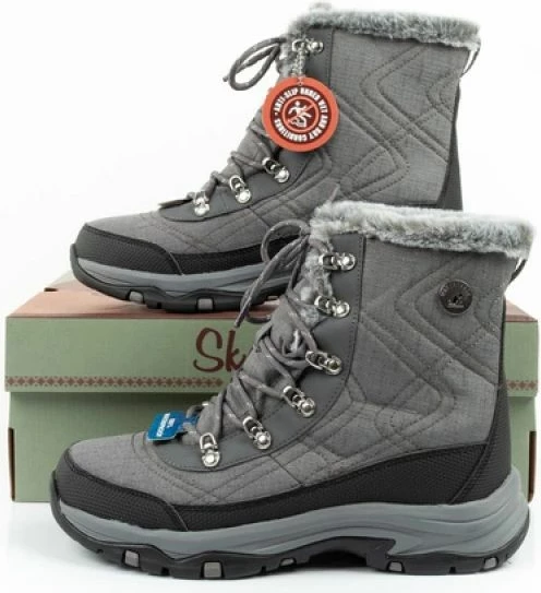Çizme bore për femra Skechers, të zeza
