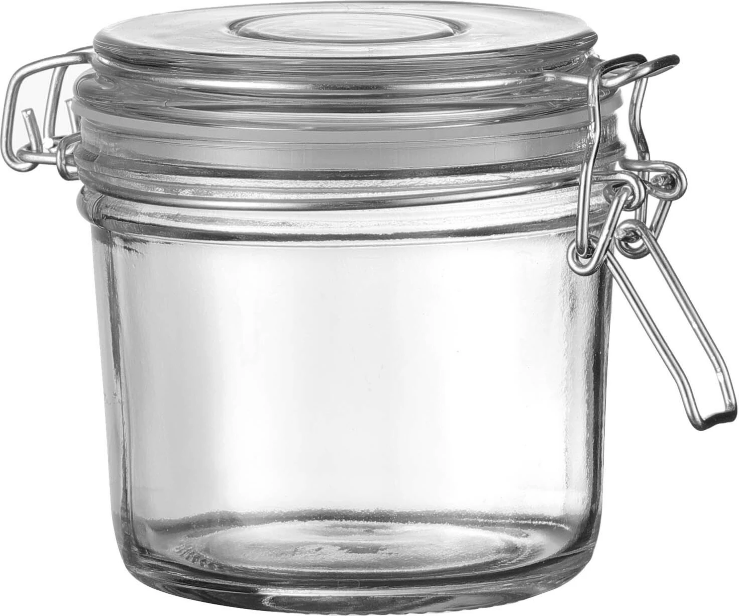 Kavanoz ruajtës me kapëse Fine Dine Vision 425527 350 ml transparent