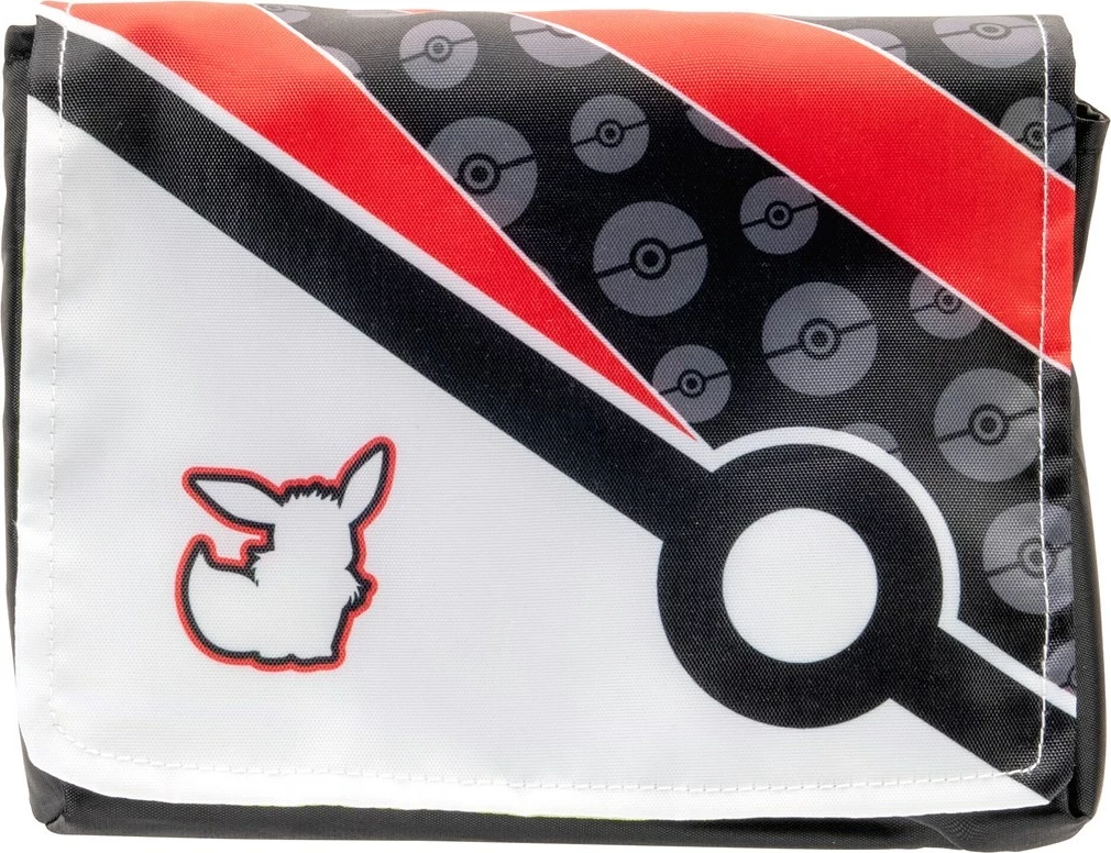 Set bandolierë Pokemon Jazwares PKW3650, me figurë Eevee dhe Pokeball, Seria 5