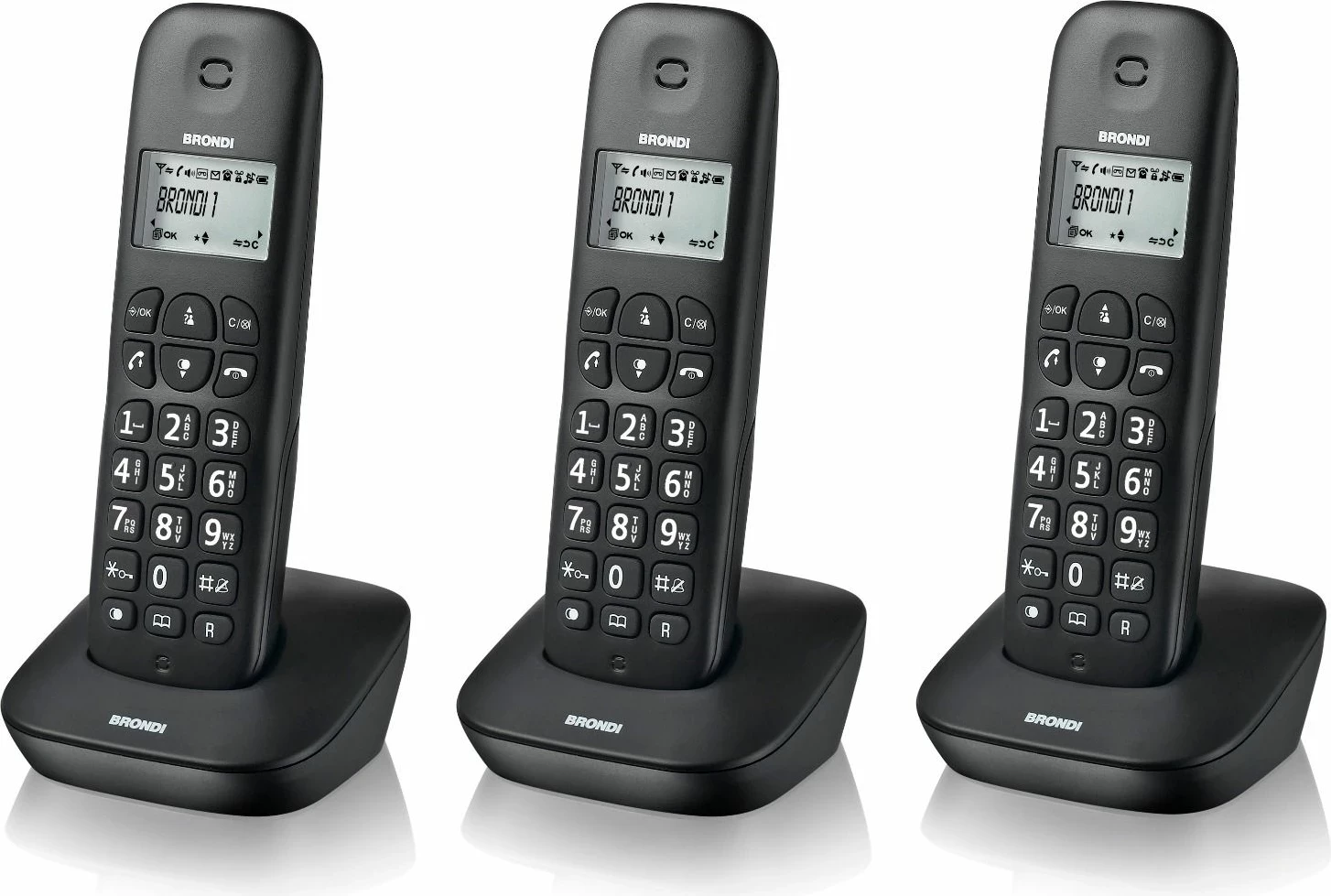 Telefon pa kabllo Brondi Gala Trio, i zi