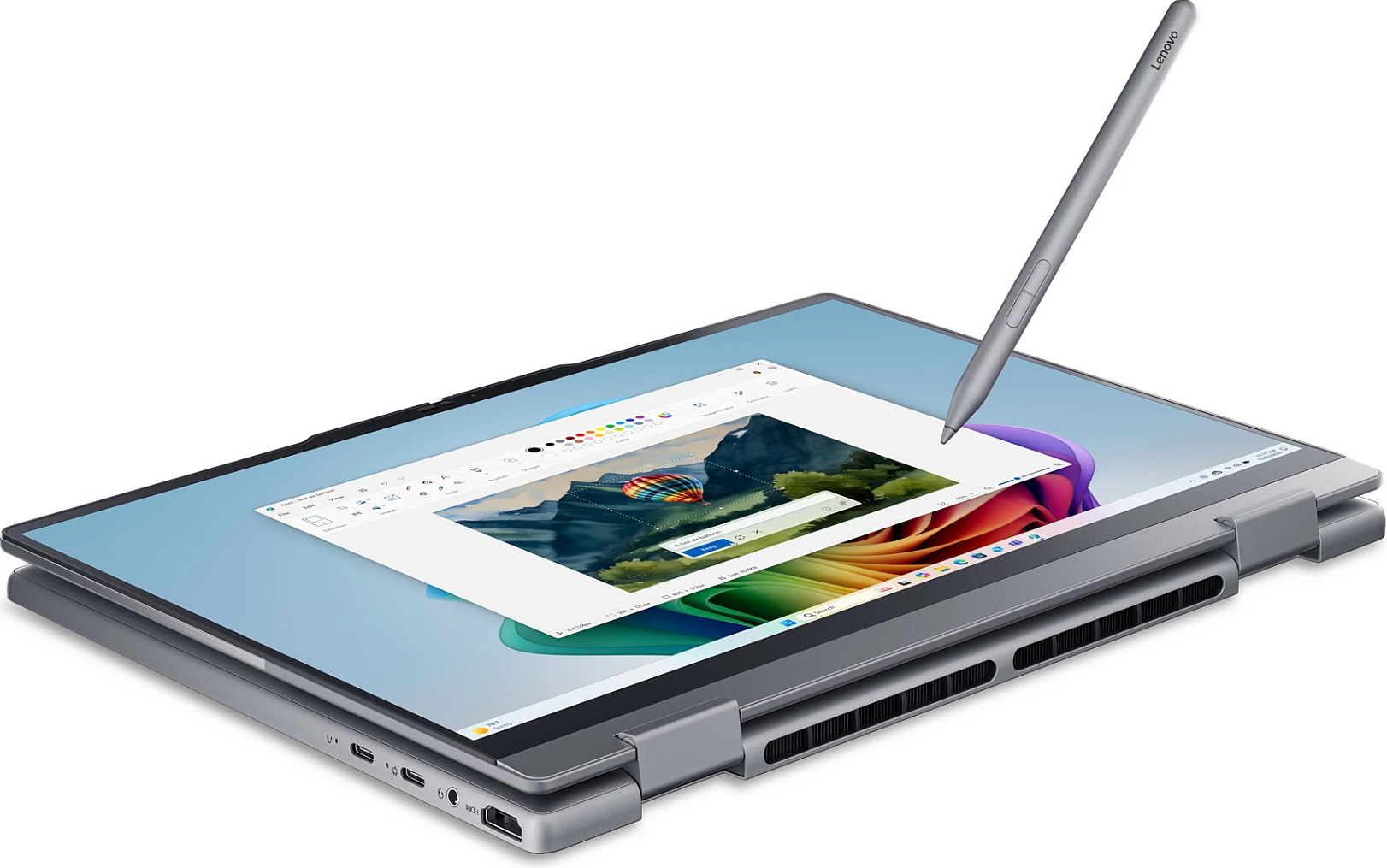 Laptop 2-në-1 Lenovo ThinkBook 14 2-in-1 G6 IPL, Core Ultra 5, 32GB RAM, 512GB SSD, 14" WUXGA, Windows 11 Pro, Luna Grey