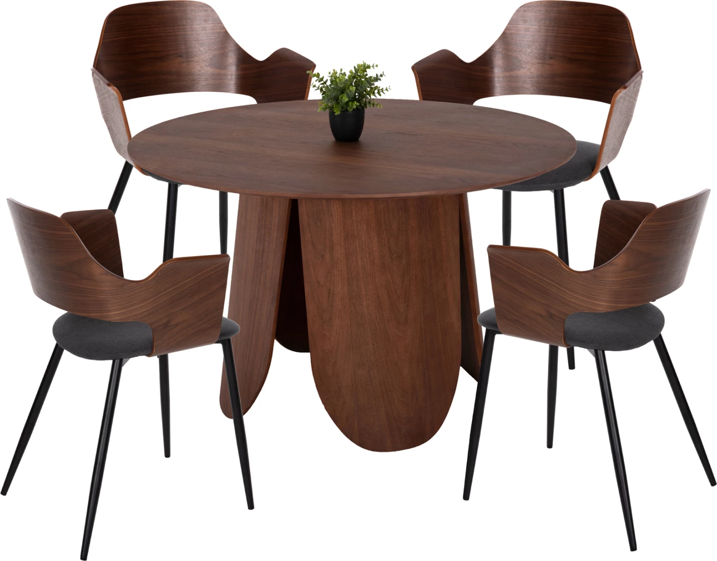 Set për darkë 5 pjesë FH11964 tavolinë DENTY & 4 karrige VELP