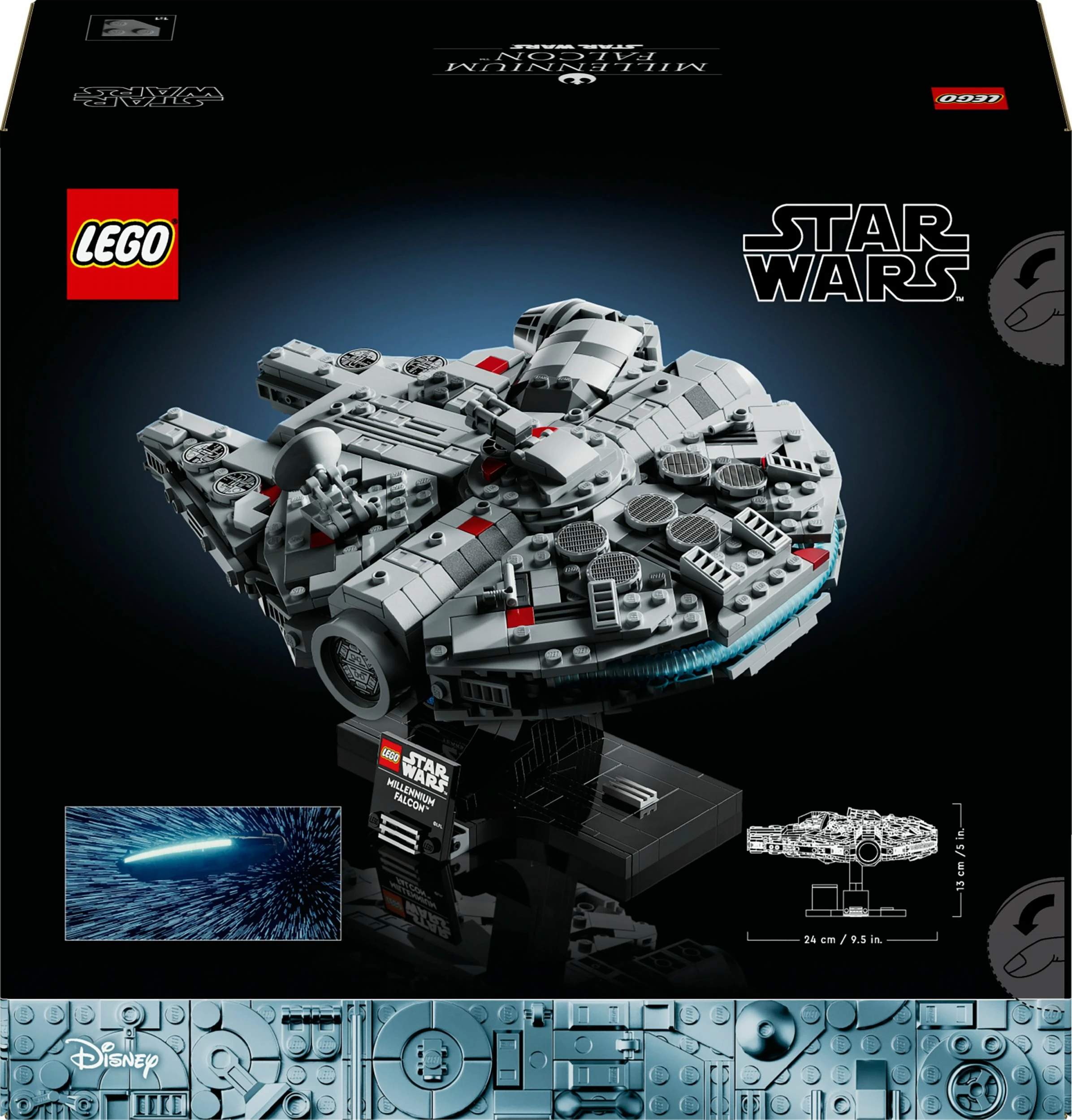 Set LEGO Star Wars Millennium Falcon 75375, 921 copë