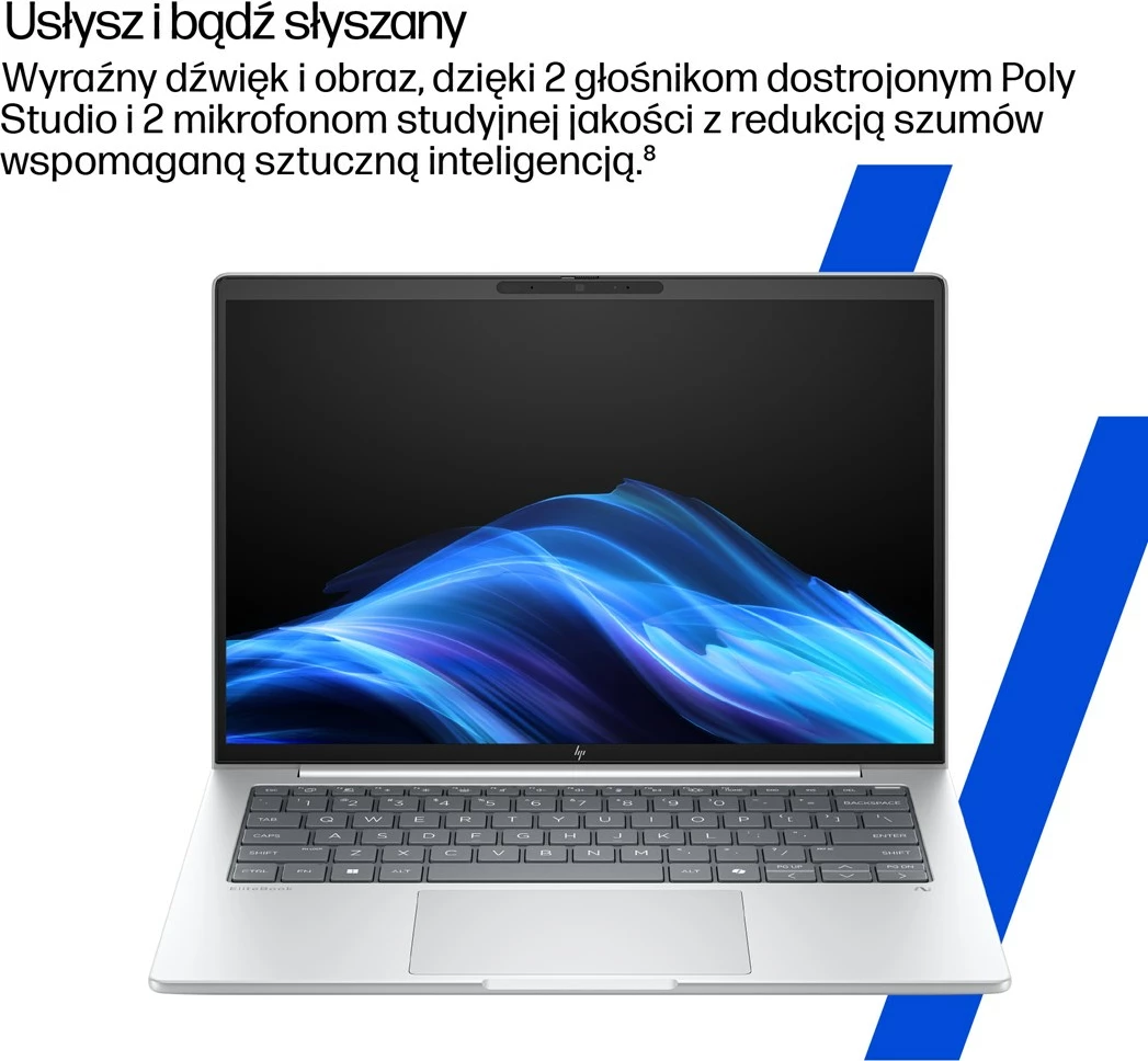 Laptop HP EliteBook 8 G1a, Ryzen AI 5 PRO 340, 14" WUXGA, 24GB RAM, 512GB SSD, Pike Silver