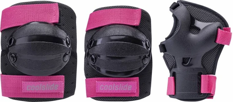 Set mbrojtësesh Coolslide unisex, rozë [Madhësia: M]