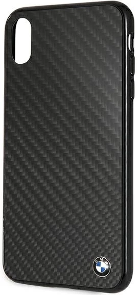 Mbështjellës BMW Signature Carbon për iPhone XS Max, i zi