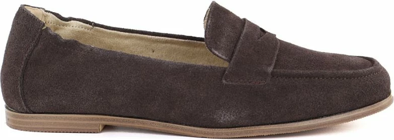 Mokasina femra Vinceza 18122, kafe