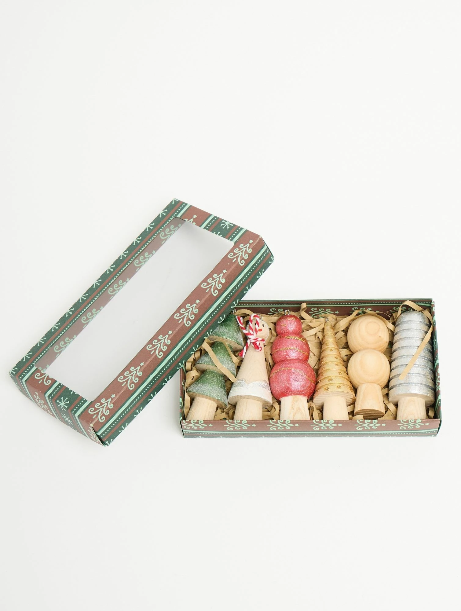 Set dekorativ për Krishtlindje, shumëngjyrësh, Evila Originals