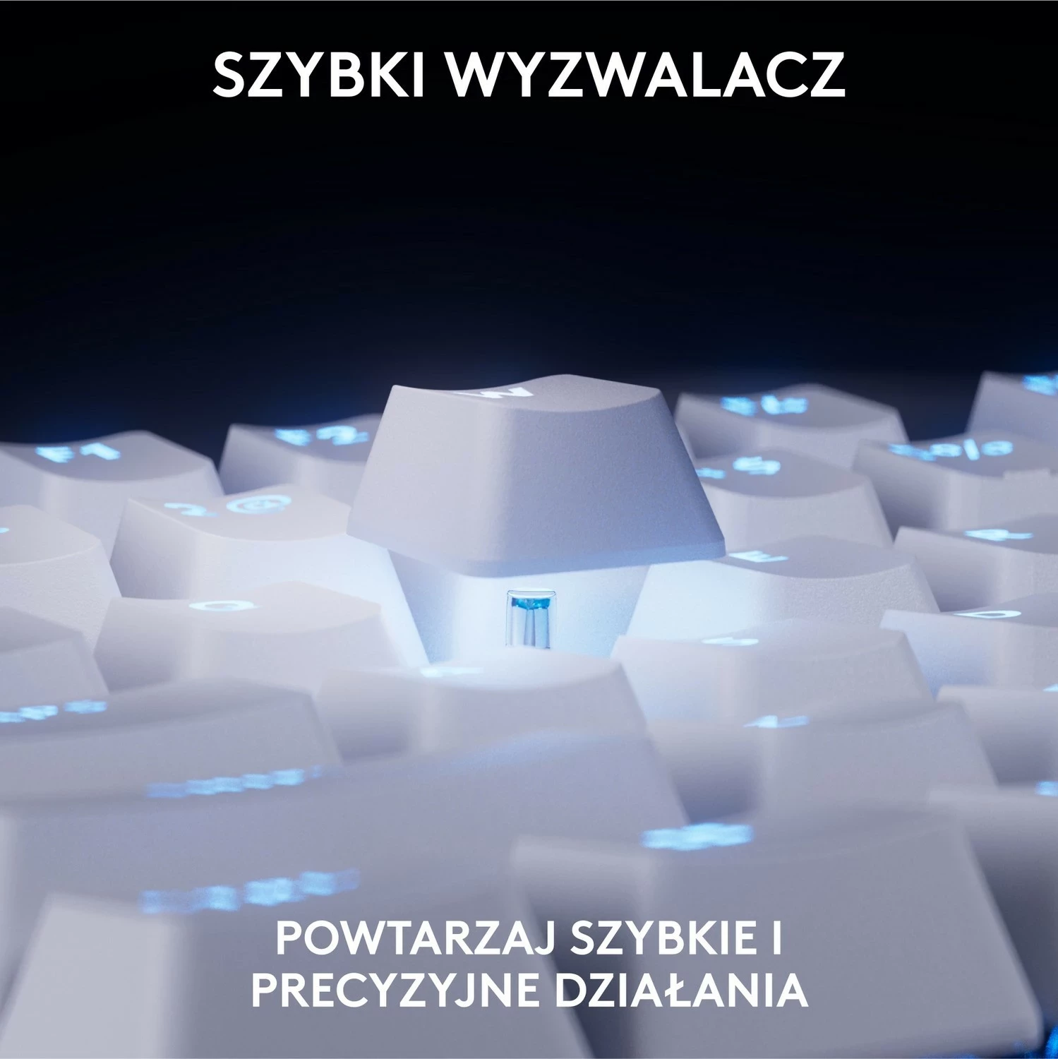 Tastierë Logitech G Pro X TKL Rapid, RGB, e bardhë