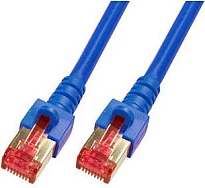 Kabllo rrjeti EFB Elektronik Cat6 S/FTP 0.5m, RJ-45 në RJ-45, blu