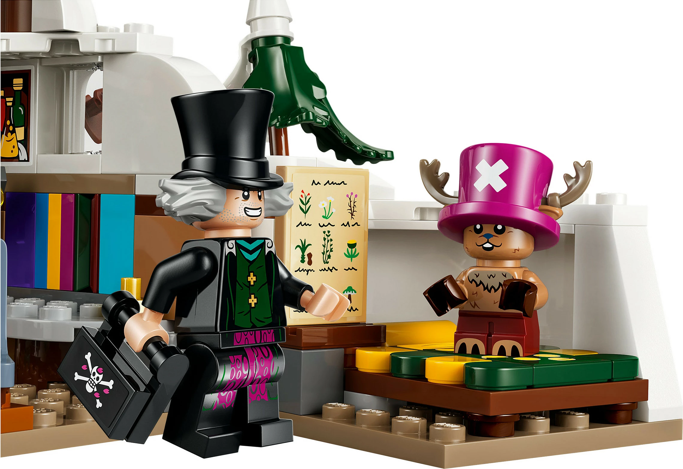Set LEGO One Piece 75641 Streha e Dr. Hiriluk, 271 copë