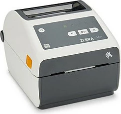 Printer etiketash Zebra ZD421T, Thermal Transfer, 203 DPI, USB/Ethernet/Wi‑Fi/Bluetooth, gri/bardhë