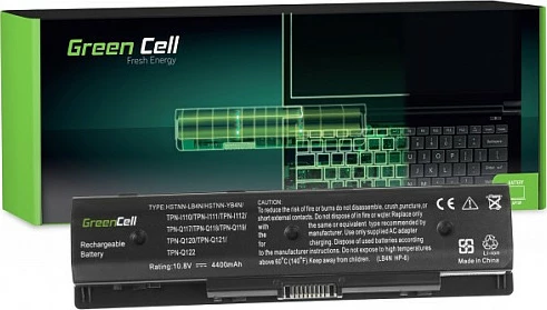 Bateri laptopi Green Cell për HP Pavilion 14/15/17 dhe Envy 15/17, 11.1V 4400mAh, e zezë