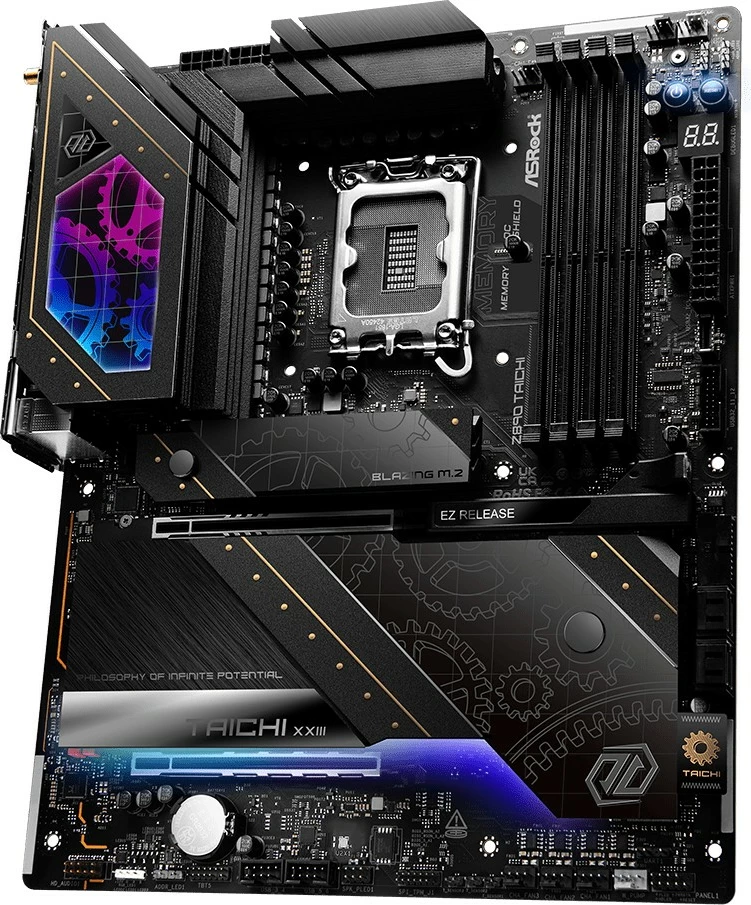 Pllakë amë ASRock Z890 Taichi, LGA1851, WiFi 7, Thunderbolt 4, e zezë