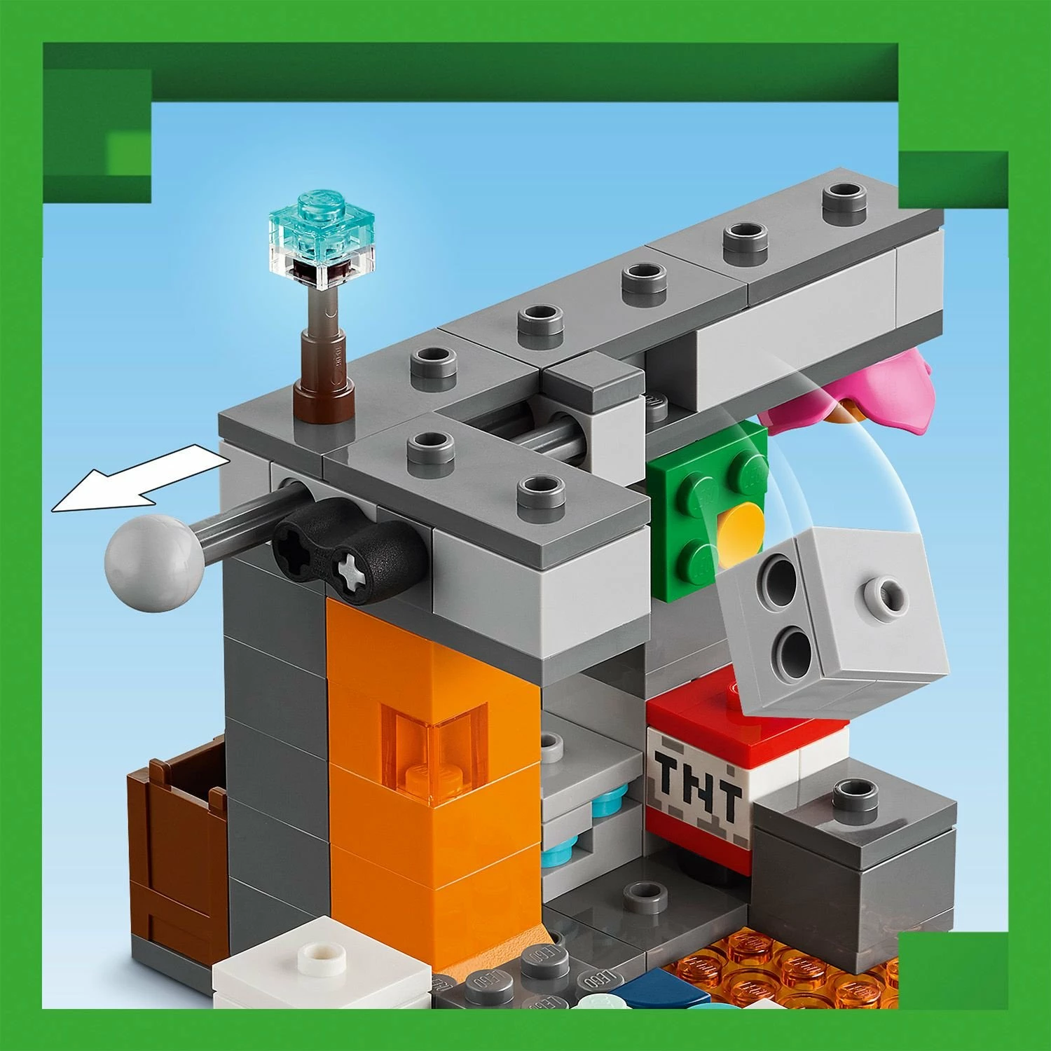 Set ndërtimi LEGO Minecraft LEGO 21274 Encounter with the Guard, 238 copë