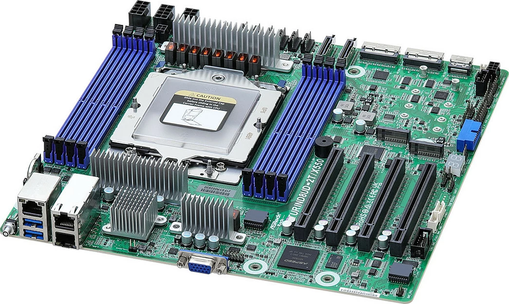 Pllakë amë ASRock TURIND8UD-2T/X550, Socket SP5, AMD EPYC 9004, 2x 10GbE, 8x DIMM