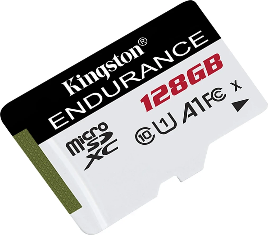 Kartë microSD Kingston's High Endurance, 128 GB, C10 UHS-l