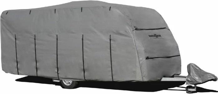 Mbulesë për karavan BRUNNER Caravan Cover 6 m (550–600 cm), gri, me çantë ruajtjeje