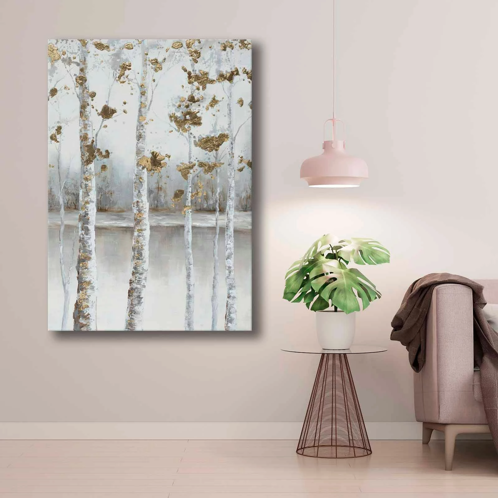 Pikturë dekorative në kanavacë, Wallity, 70100softc-016, shumëngjyrëshe, 70x100cm