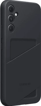 Mbështjellës Samsung Card Slot Cover EF-OA346TBE për Galaxy A34, me xhep për kartë, e zezë