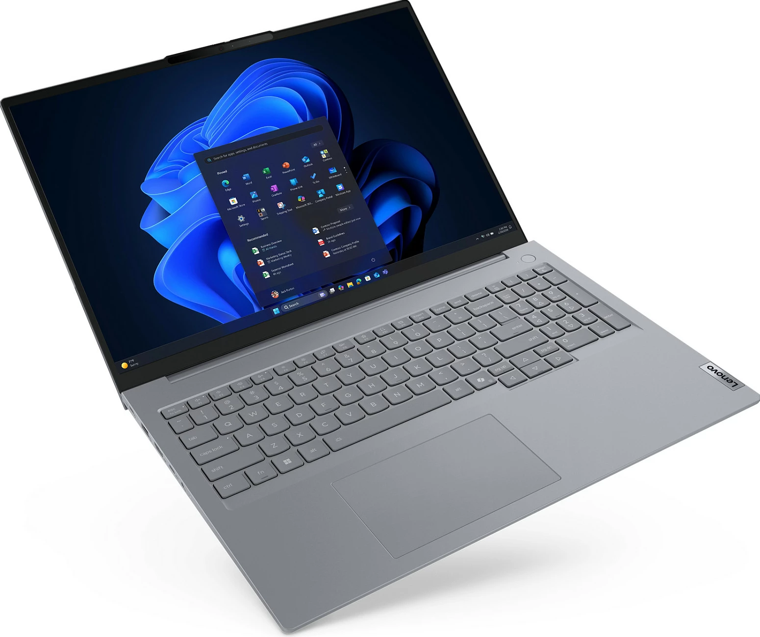 Laptop Lenovo ThinkBook 16 G9, Ryzen 5 220, 16GB RAM, 512GB SSD, 16" WUXGA, Windows 11 Pro, Arctic Grey