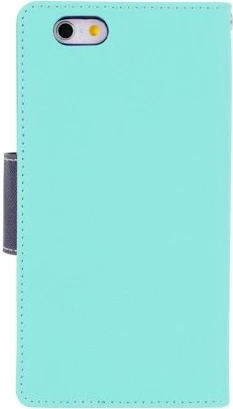 Mbështjellës flip HAVANA Fancy Diary për Samsung Galaxy J7 2017 (J730) Meta Modern, me xhepa kartelash, mentë/blu e errët